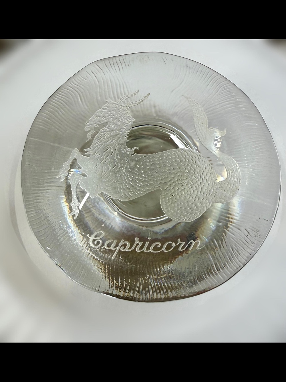 Vintage Viking Capricorn Zodiac Mushroom - Astrological Decor - Astrology
